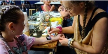 Glittertattoos